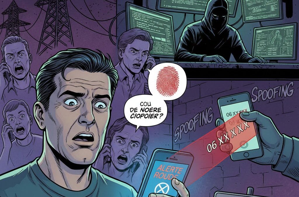 Usurpation numéro de téléphone 06 — Votre mobile vous trahit : pourquoi vous pourriez être accusé d’escroquerie !