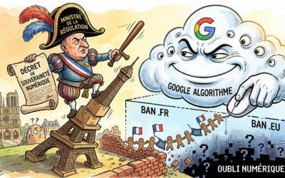 Souveraineté Numérique : Pourquoi vos noms de domaine .fr et .eu sont un château de cartes