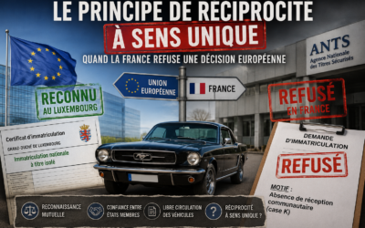 Le principe de réciprocité à sens unique